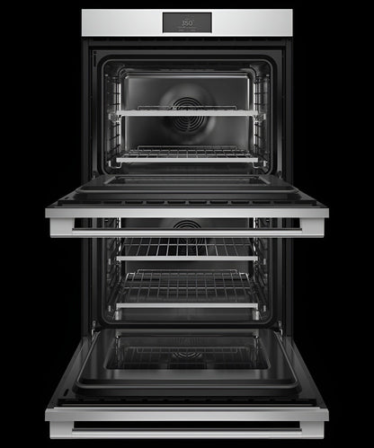 FISHER & PAYKEL OB30DPPTX1 Double Oven, 30", 8.2 cu ft, 17 Function, Self-cleaning - OB30DPPTX1-KT
