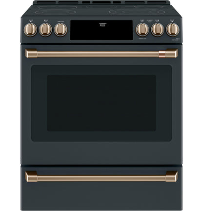 Café Front Control Electric Knobs and Handles - Brushed Bronze - CXFCEHKPMBZ-KT