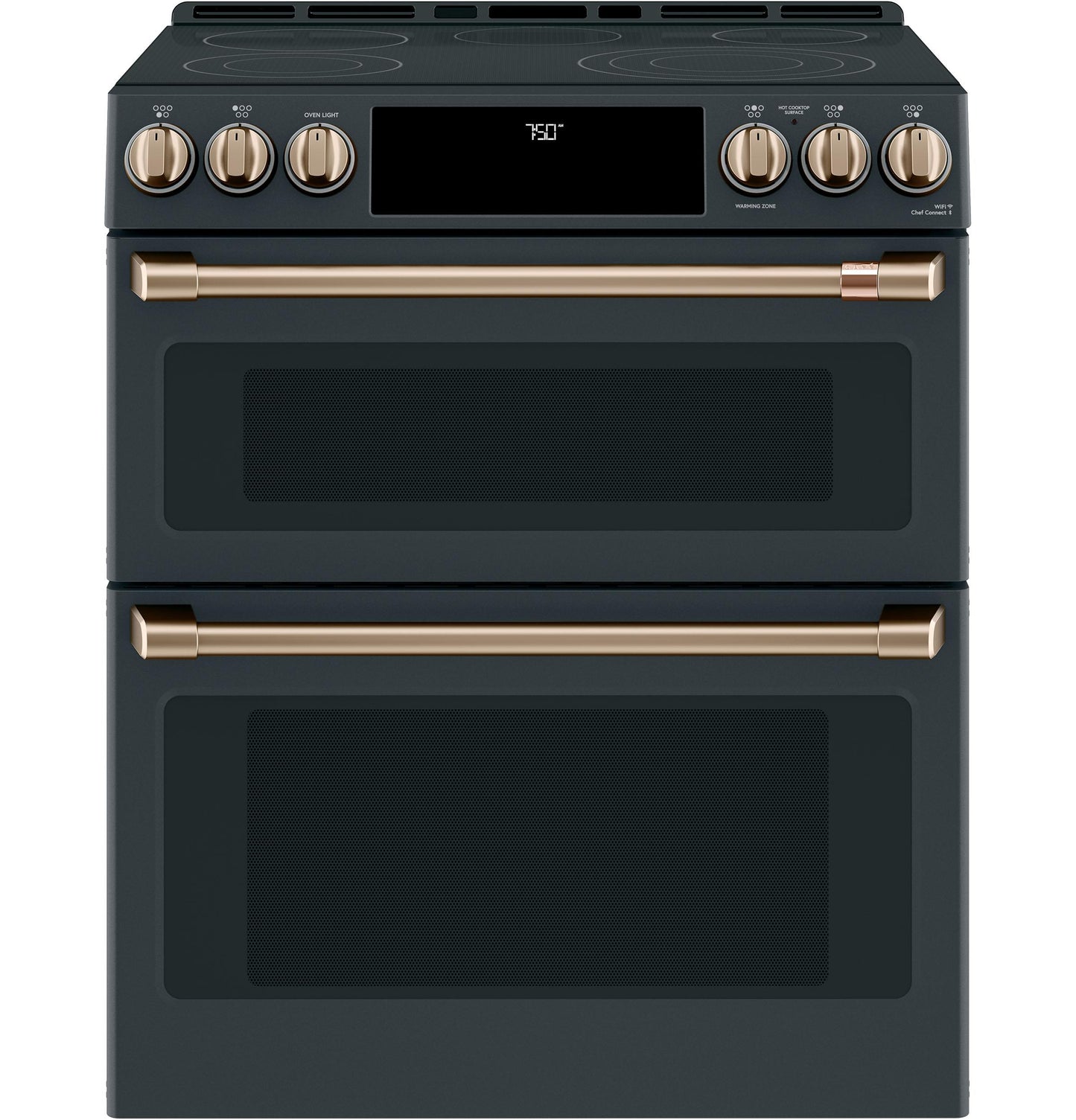 Café Front Control Electric Knobs and Handles - Brushed Bronze - CXFCEHKPMBZ-KT