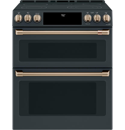 Café Front Control Electric Knobs and Handles - Brushed Bronze - CXFCEHKPMBZ-KT