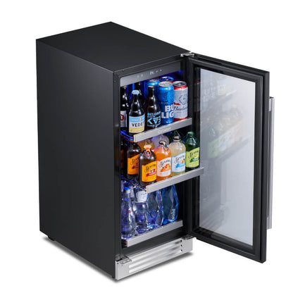 Ca'Lefort 15 inch 100 Can Beverage Refrigerator, Built in or Freestanding - CLF-BS15