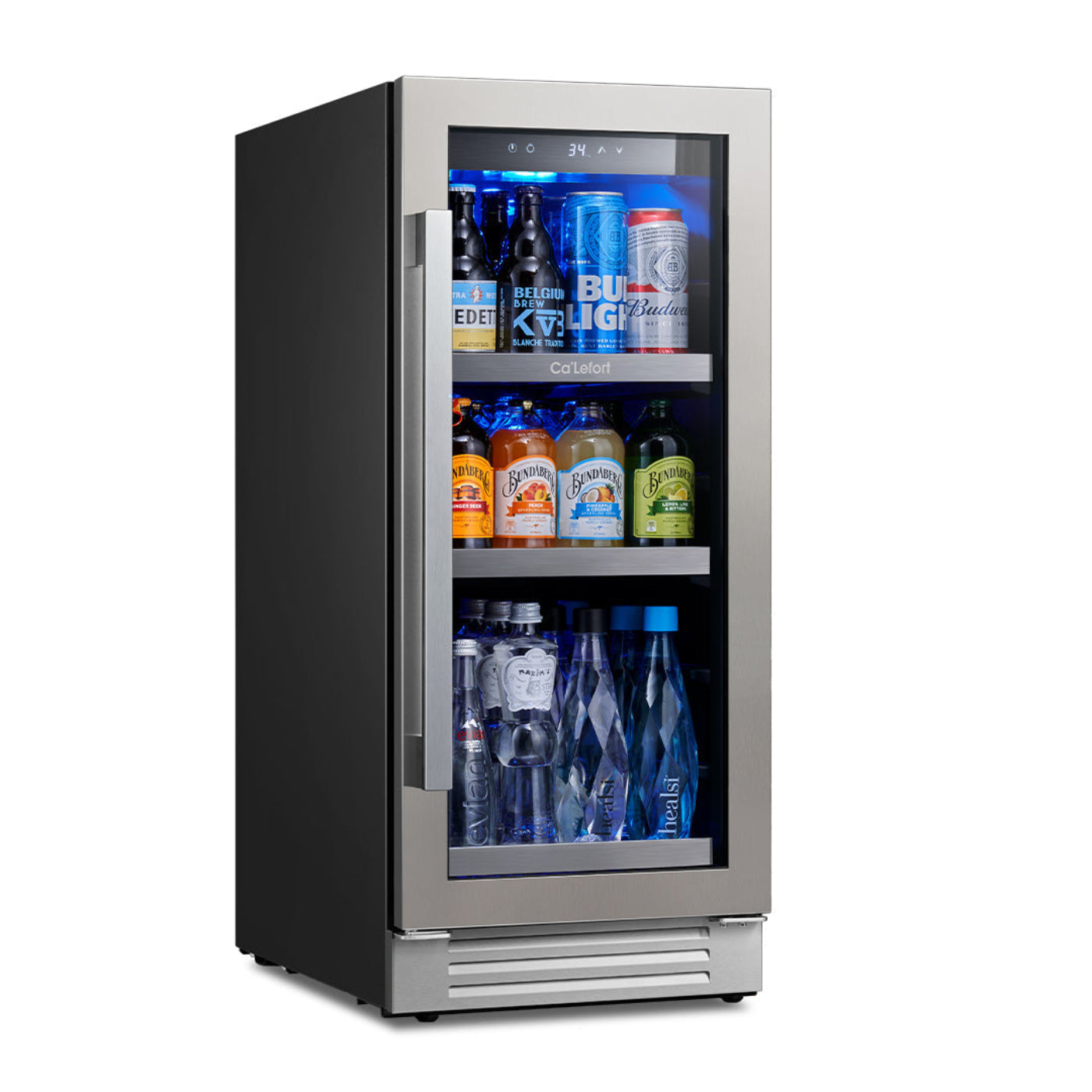 Ca'Lefort 15 inch 100 Can Beverage Refrigerator, Built in or Freestanding - CLF-BS15