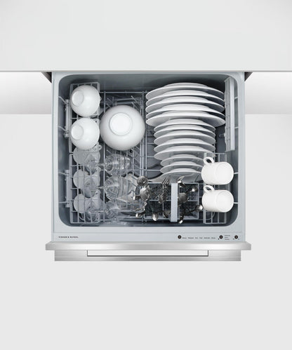 FISHER & PAYKEL DD24SDFTX9N Single DishDrawer™ Dishwasher, Tall, Sanitize - : DD24SDFTX9N