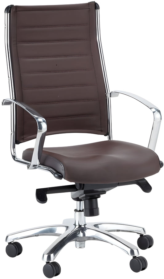 EuroTech Europa Leather High-Back Chair - EUR-LE811