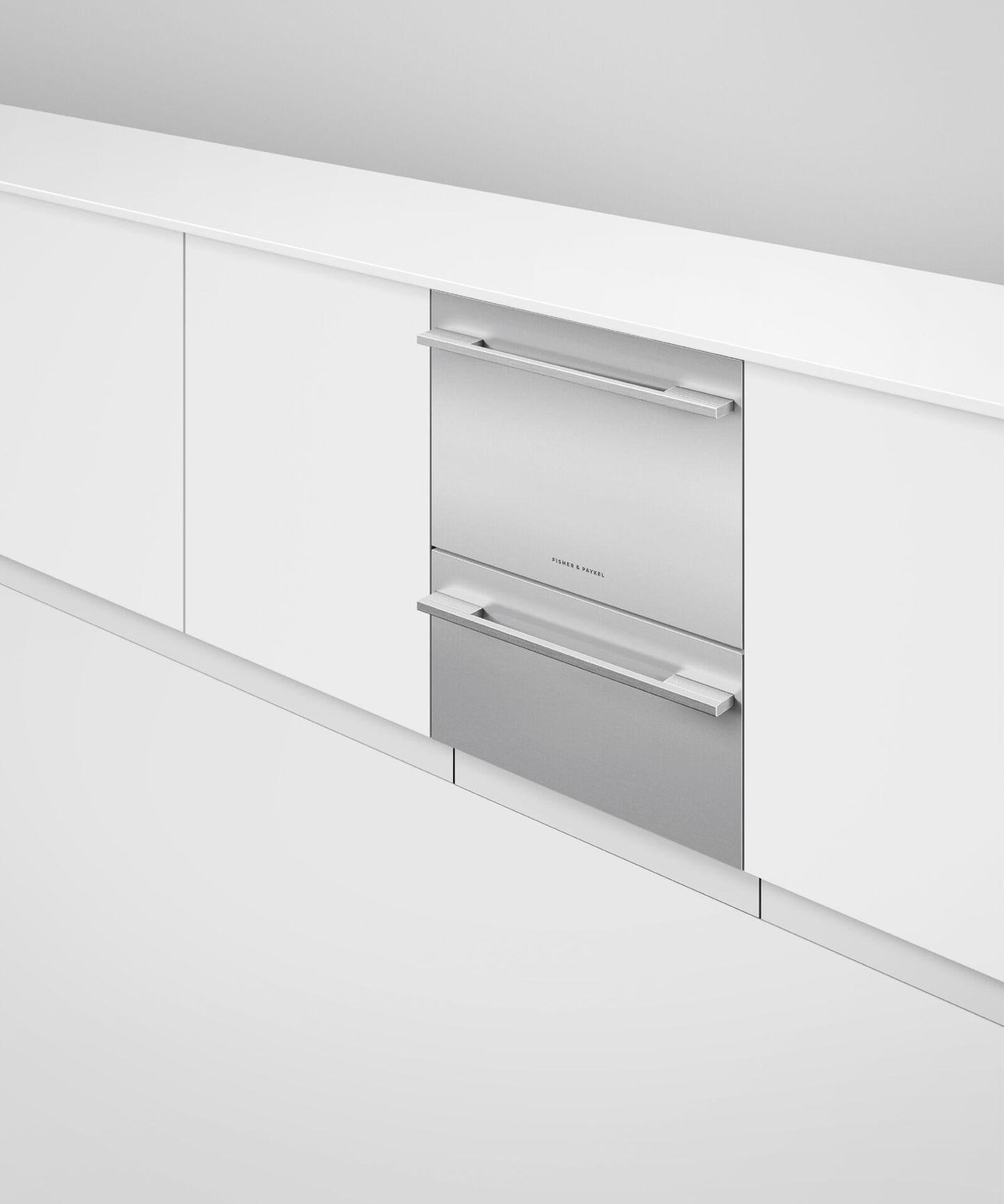 FISHER & PAYKEL DD24DHTI9N Integrated Double DishDrawer™ Dishwasher, Tall, Sanitize = DD24DHTI9N