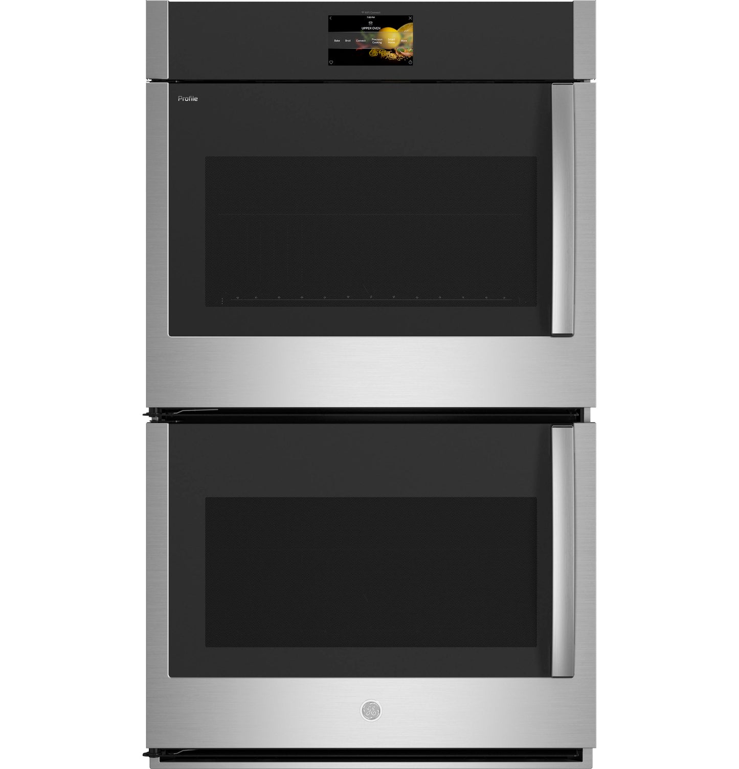 GE APPLIANCES PTD700LSNSS GE Profile 30" Smart Built-In Convection Double Wall Oven with Left-Hand Side-Swing Doors - PTD700LSNSS