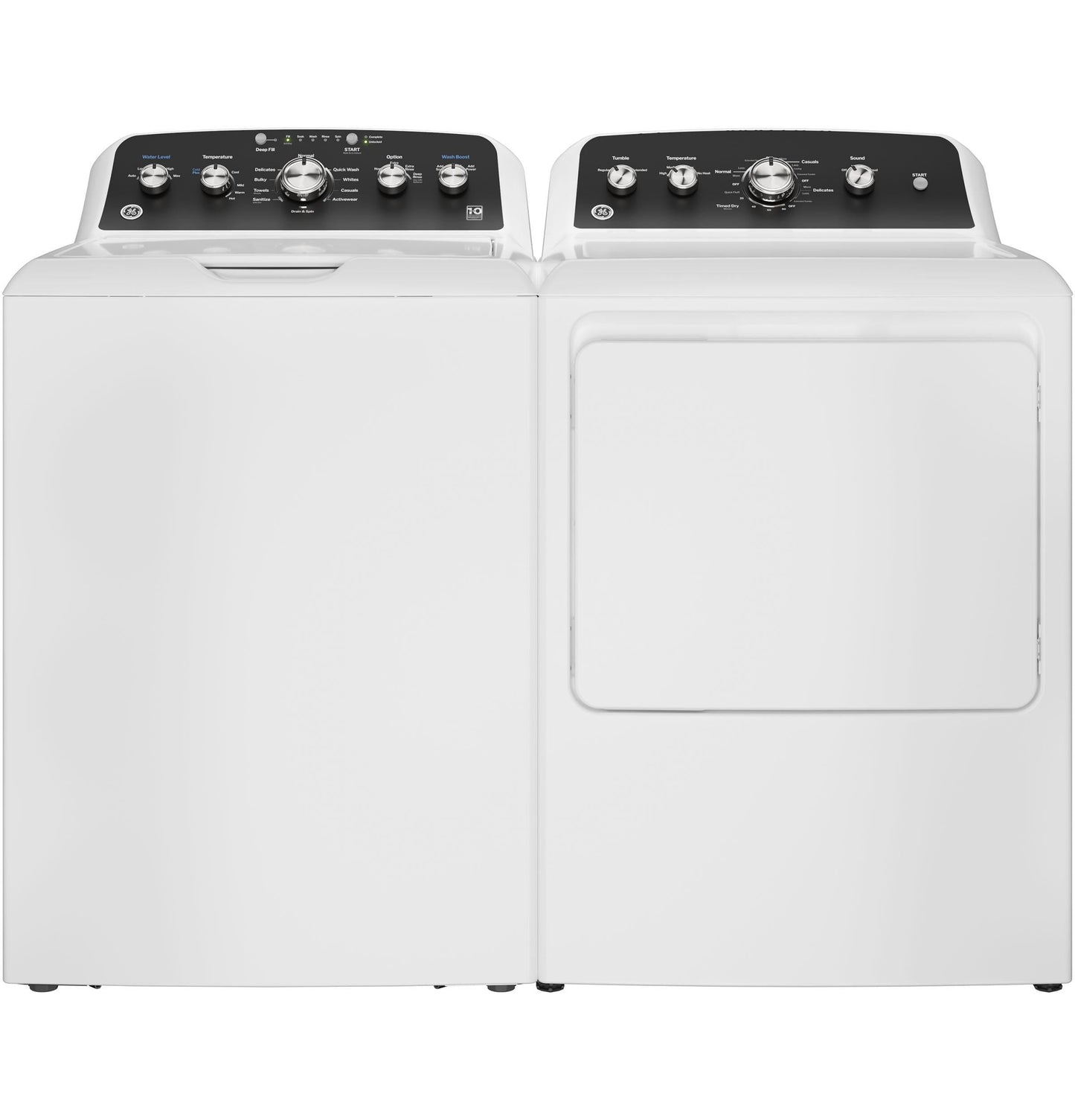 GE APPLIANCES GTD48GASWWB GE(R) 7.2 cu. ft. Capacity Gas Dryer with Up To 120 ft. Venting and Extended Tumble - GTD48GASWWB-KT