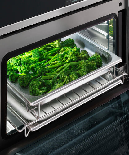 FISHER & PAYKEL OS24NDB1 Combination Steam Oven, 24", 9 Function - OS24NDB1-KT