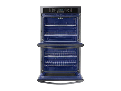 SAMSUNG NV51T5511DG 30" Smart Double Wall Oven in Black Stainless Steel - NV51T5511DG-KT
