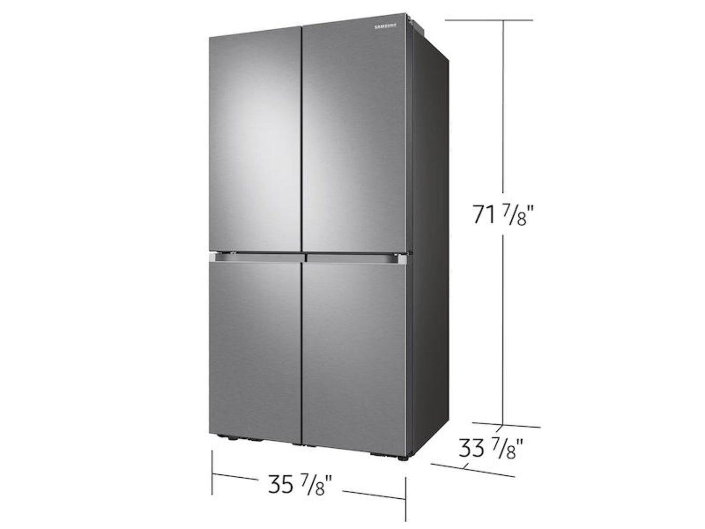 Samsung 29 cu. ft. Smart 4-Door Flex Refrigerator with Family Hub - RF29A9071SR-KT