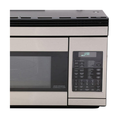 SHARP 1.1 cu. ft. 850W Sharp Stainless Steel Over-the-Range Convection Microwave Oven - R1874TY-KT