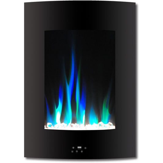 Cambridge Electric Wall Hung Fireplaces - CAMBR19VWME -1BLK
