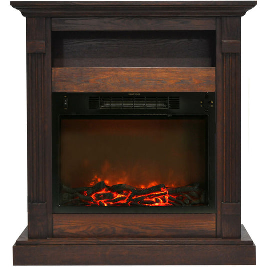 Cambridge Electric Mantel Fireplaces CAMBR3437 1WAL - CAMBR3437-1WAL