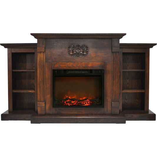 Cambridge Electric Mantel Fireplaces - CAMBR7233- 1WAL