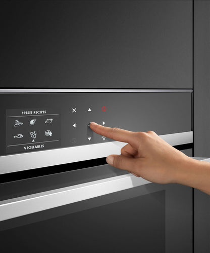 FISHER & PAYKEL OS24NDB1 Combination Steam Oven, 24", 9 Function - OS24NDB1-KT