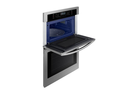 SAMSUNG NQ70T5511DS 30" Smart Microwave Combination Wall Oven in Stainless Steel - NQ70T5511DS-KT