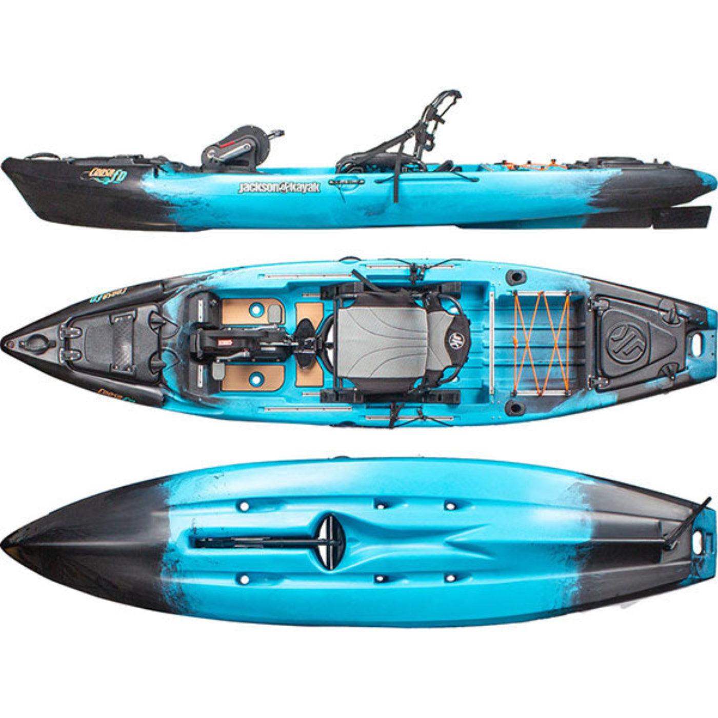 Torqeedo Jackson Coosa FD Fishing Kayak - COFD121STORM_25