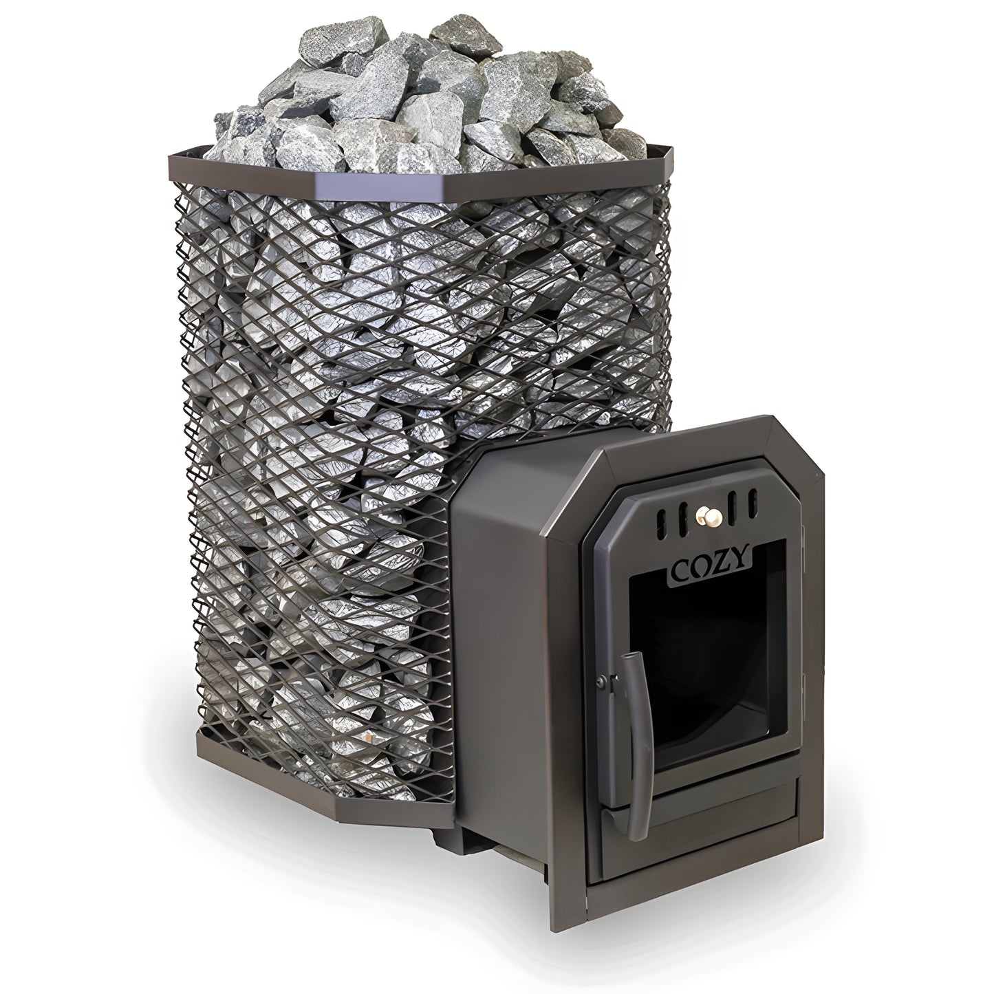 Cozy Heat Thru-Wall Wood-Burning Sauna Stove - 4745010348044
