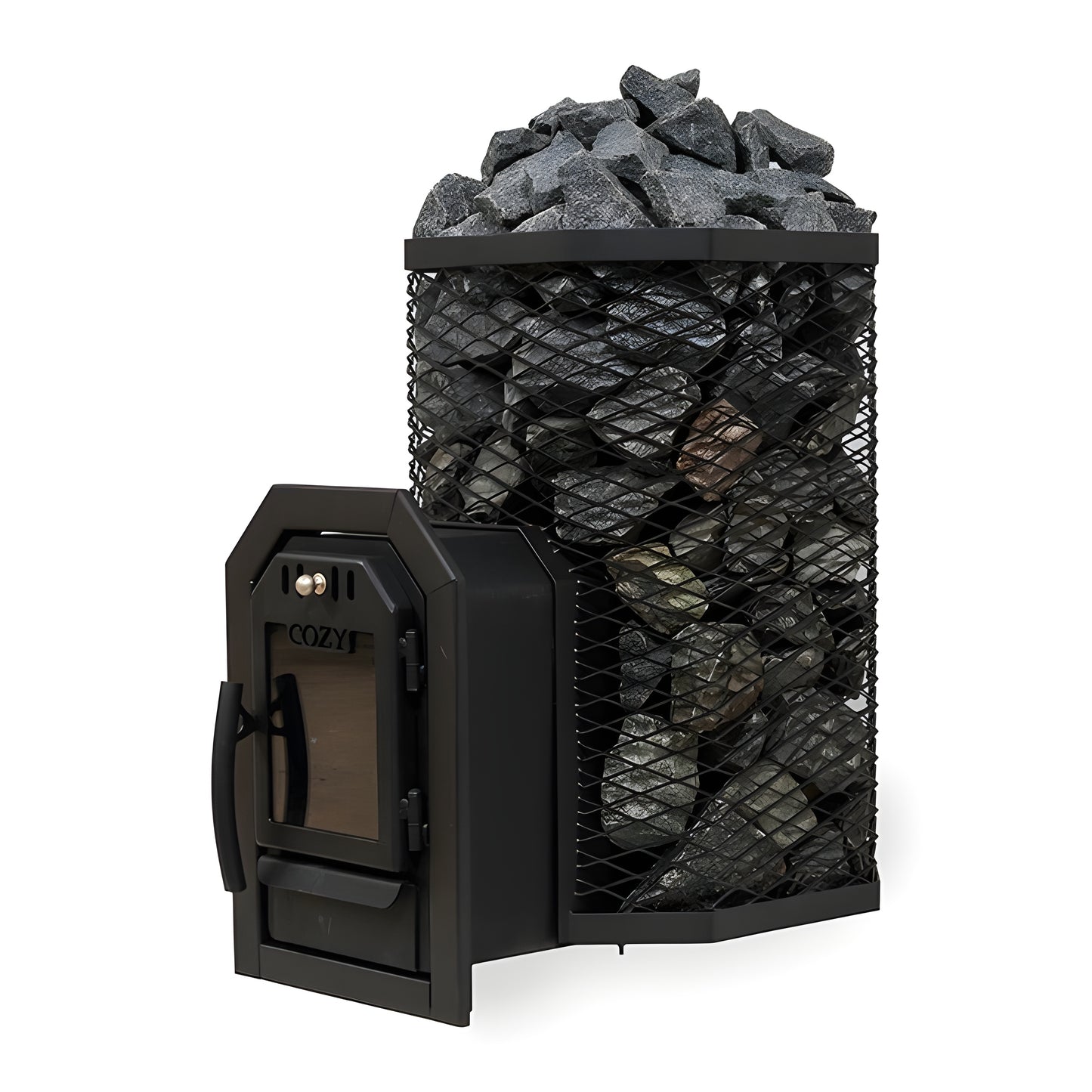 Cozy Heat Thru-Wall Wood-Burning Sauna Stove - 4745010348044