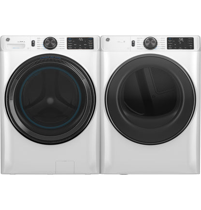 GE APPLIANCES GFD65ESSVWW GE(R) 7.8 cu. ft. Capacity Smart Front Load Electric Dryer with Steam and Sanitize Cycle - GFD65ESSVWW-KT