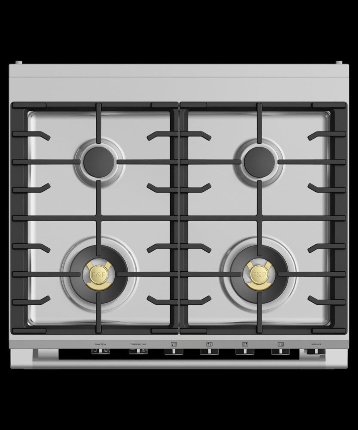 FISHER & PAYKEL OR30SCG6W1 Dual Fuel Range, 30", 4 Burners, Self-cleaning - OR30SCG6W1-KT
