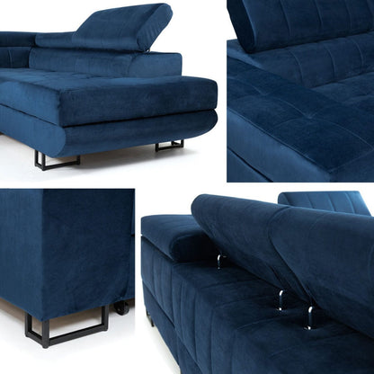 Maxima House Sectional Sleeper Sofa with storage ANDREA - MIR015