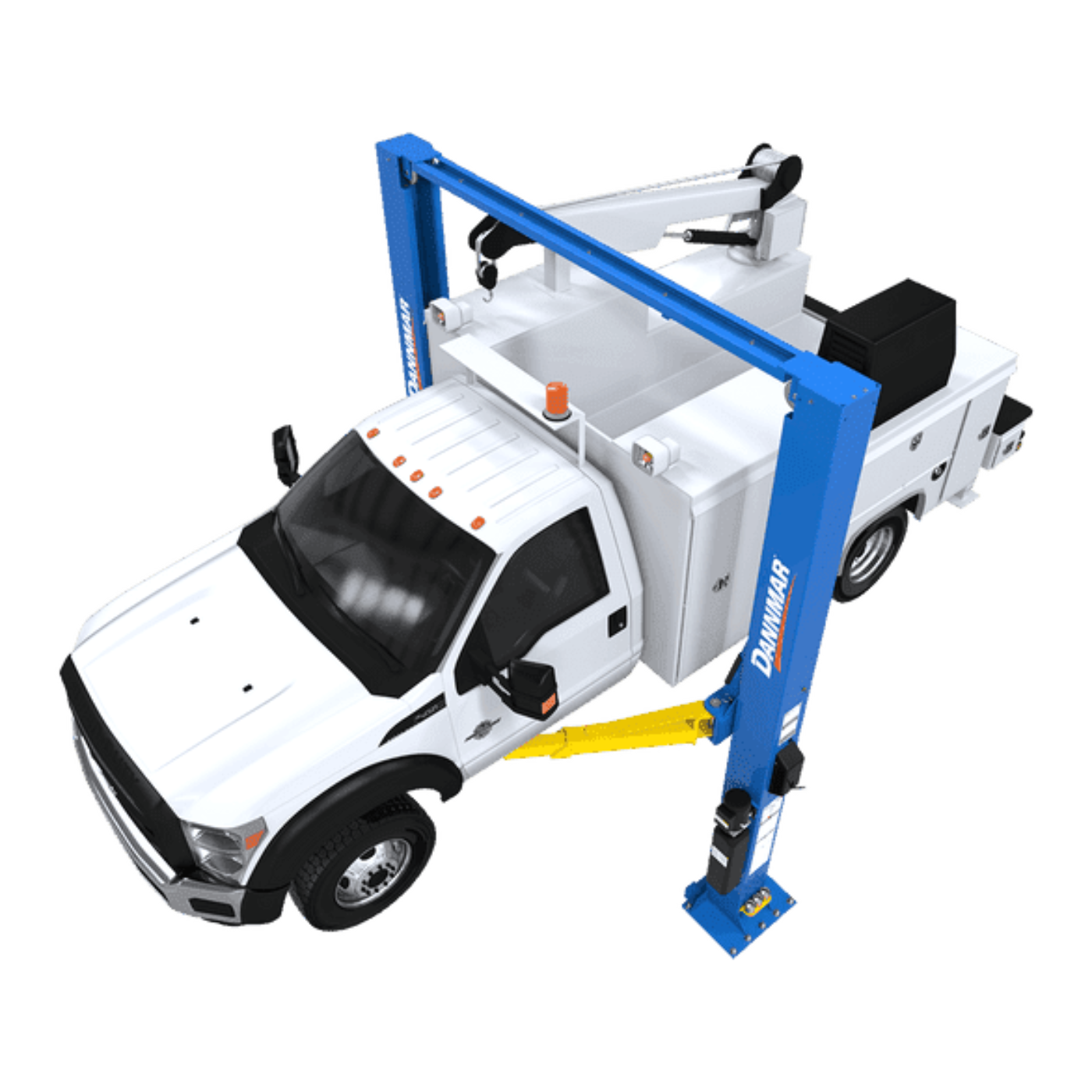 Dannmar D2-15C 15,000-lbs. Capacity Heavy-Duty Two-Post Lift