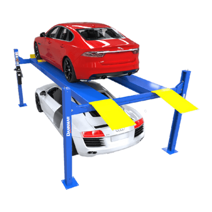 Dannmar 9,000-lbs. Capacity Four-Post Lift / High Rise, Extended Length