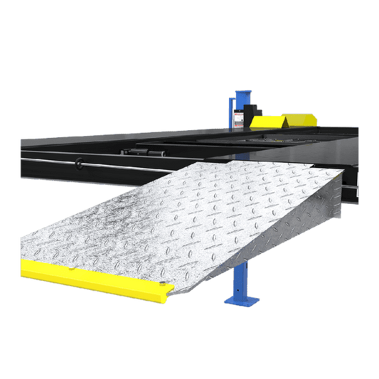 Dannmar D4-9 Package 9,000-lbs. Capacity Four-Post Lift / Standard Rise, Standard Length / Includes Caster Kit, Drip Trays