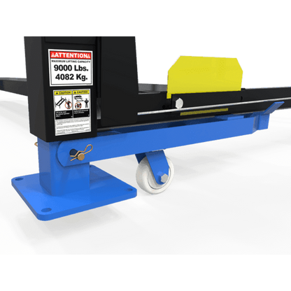 Dannmar D4-9 Package 9,000-lbs. Capacity Four-Post Lift / Standard Rise, Standard Length / Includes Caster Kit, Drip Trays