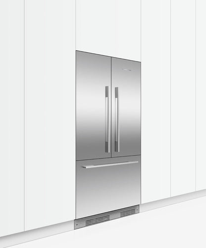 FISHER & PAYKEL RS36A72J1N Integrated French Door Refrigerator Freezer, 36", Ice - RS36A72J1N