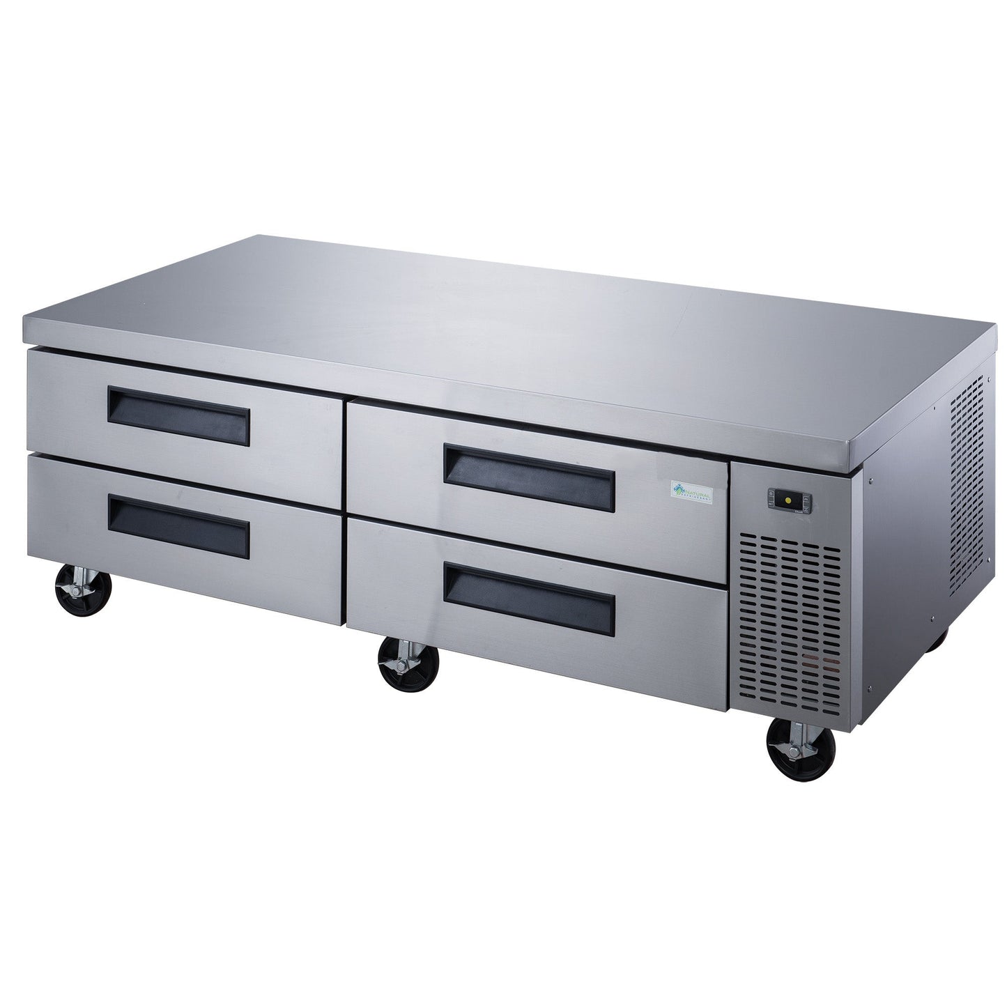 Chef AAA - Commercial 72" Chef Base Refrigerator 4 Drawer 1100lbs Capacityn  - TCB72-D4