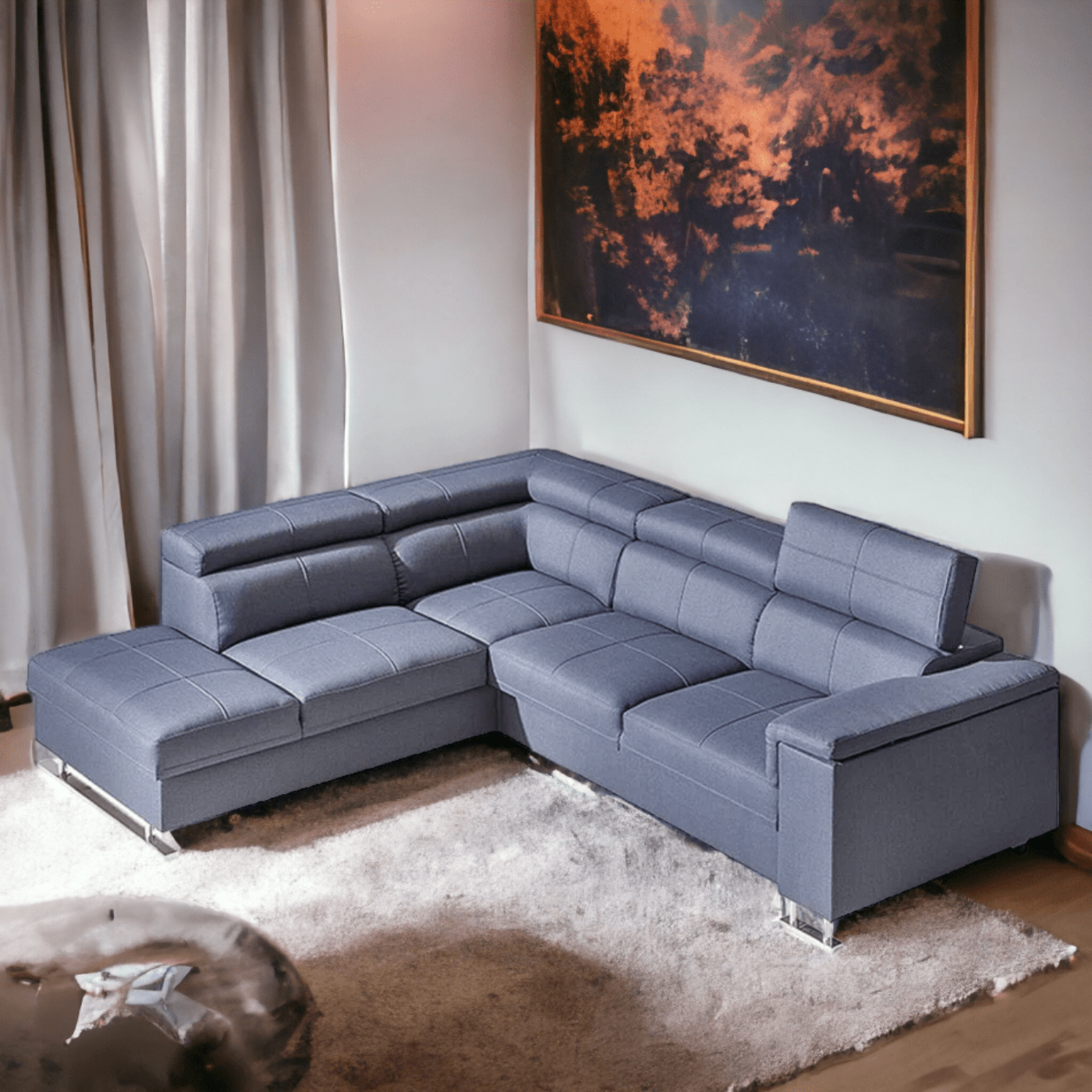 Maxima House NOBOS Sectional Sleeper Sofa - DOL033