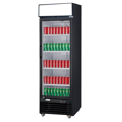 Chef AAA - Commercial Single Glass Swing Door Merchandiser Refrigerator - TSM-12R