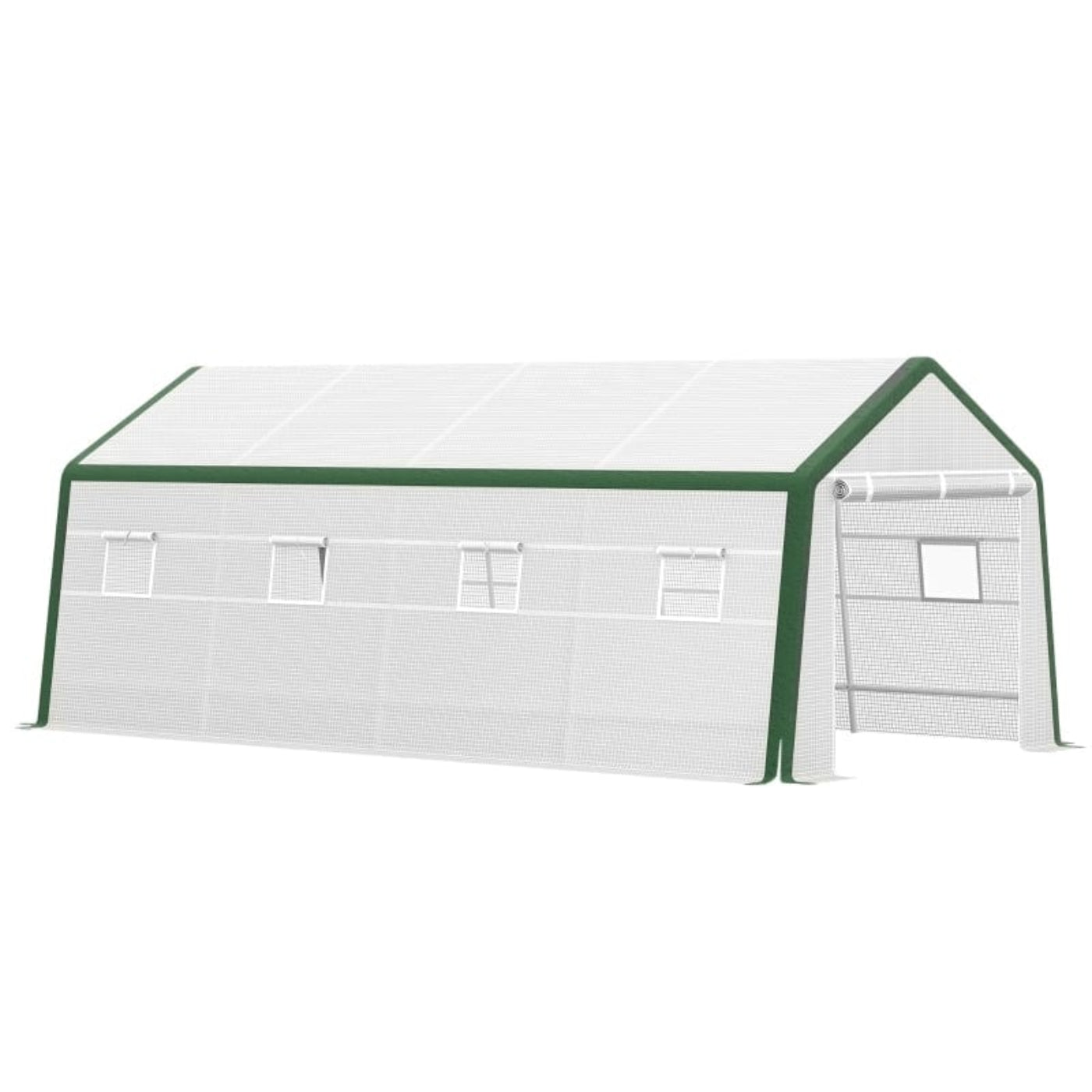 Outsunny 20' L x 10' W x 8' H Heavy-duty Greenhouse  - 169BII9TKTG01