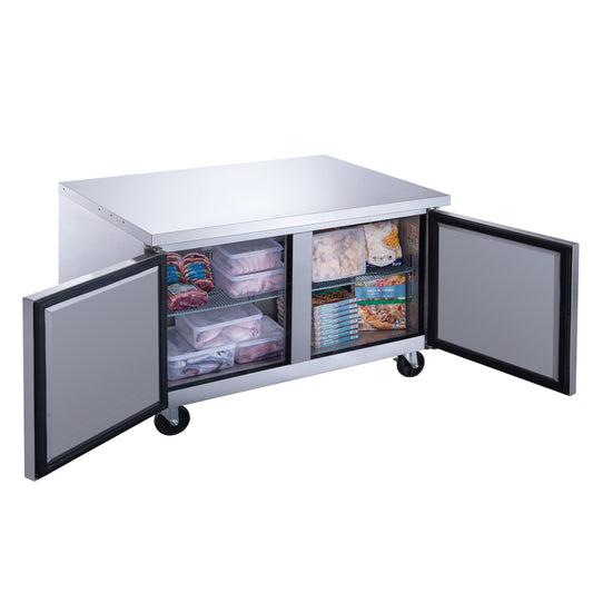 Chef AAA -  Commercial 48" Undercounter Worktop Refrigerator 12.2 cu.ft. NSF - TUC48R