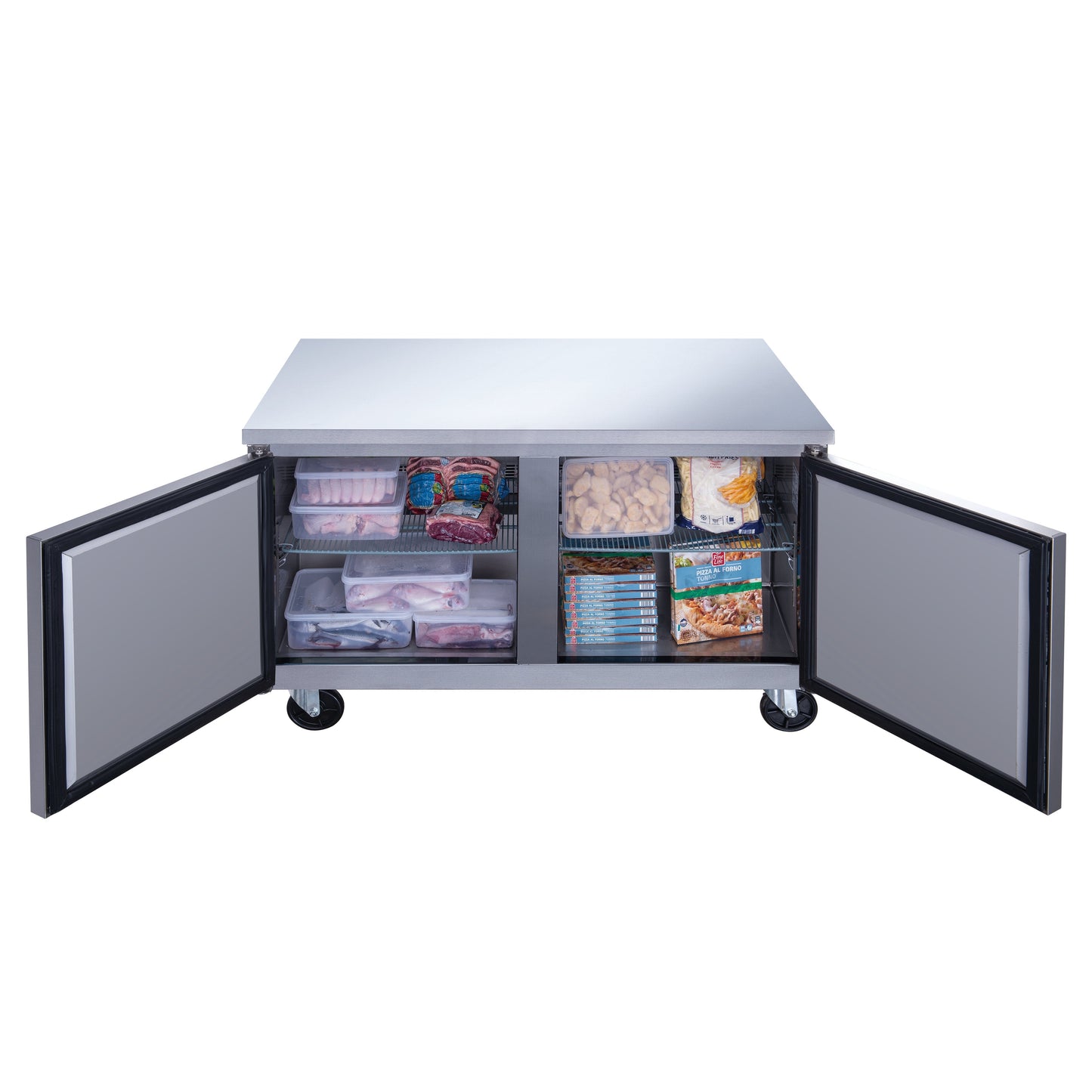 Chef AAA -  Commercial 60" Undercounter Worktop Refrigerator 15.5cu.ft NSF - TUC60R
