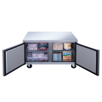 Chef AAA -  Commercial 60" Undercounter Worktop Refrigerator 15.5cu.ft NSF - TUC60R