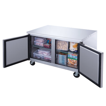 Chef AAA -  Commercial 60" Undercounter Worktop Refrigerator 15.5cu.ft NSF - TUC60R