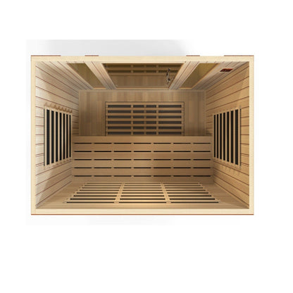 Dynamic Saunas Bergamo 4-person Low EMF Far Infrared Sauna DYN-6440-01