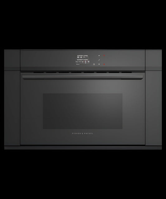 FISHER & PAYKEL OM24NDBB1 Convection Speed Oven 24? - OM24NDBB1-KT