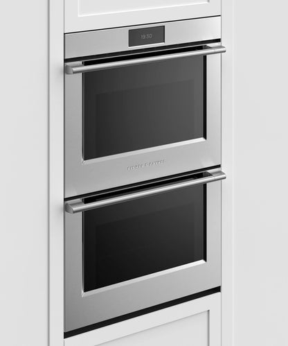 FISHER & PAYKEL OB30DPPTX1 Double Oven, 30", 8.2 cu ft, 17 Function, Self-cleaning - OB30DPPTX1-KT