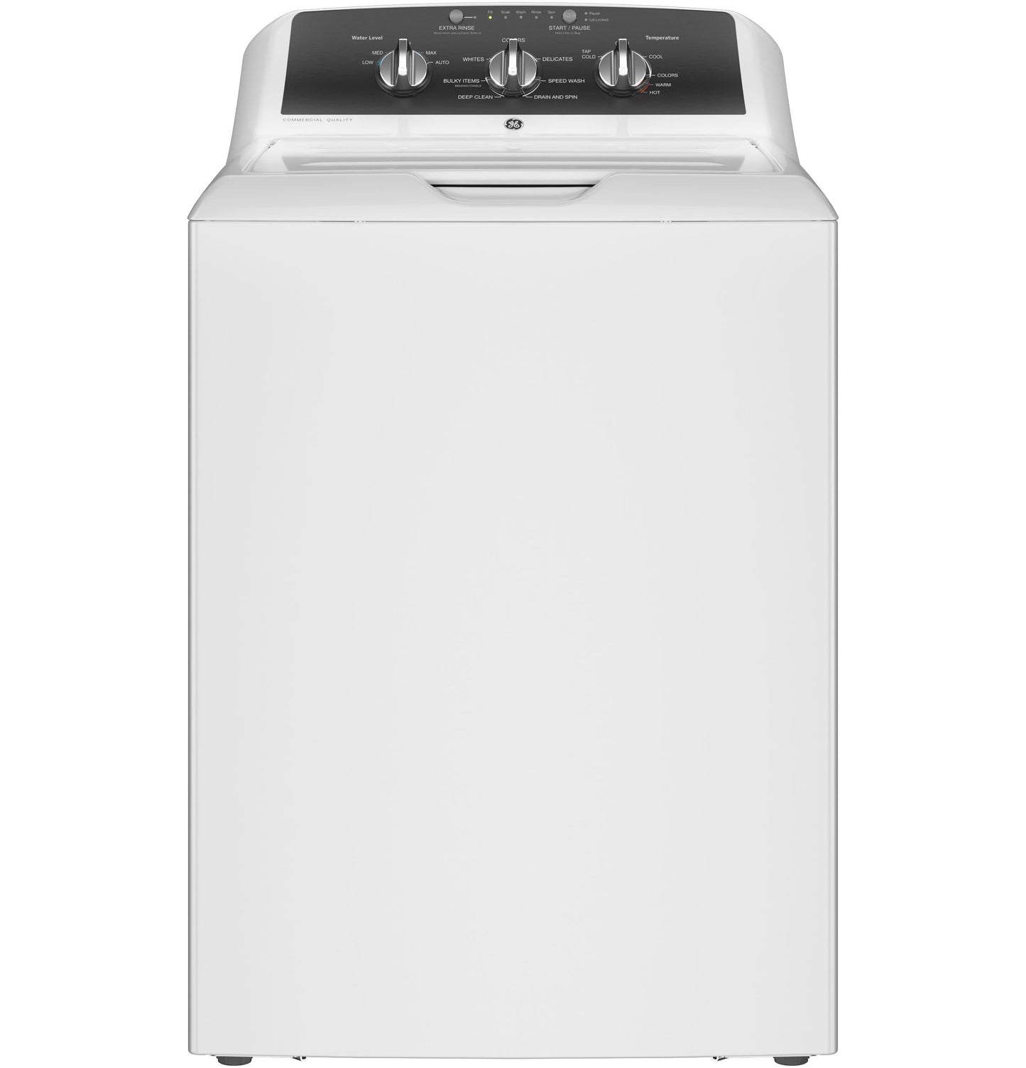 GE APPLIANCES GTW525ACWWB GE(R) 4.3 cu. ft. Capacity Washer with Stainless Steel Basket,5-yr Limited Warranty&#x200B; - GTW525ACWWB-KT