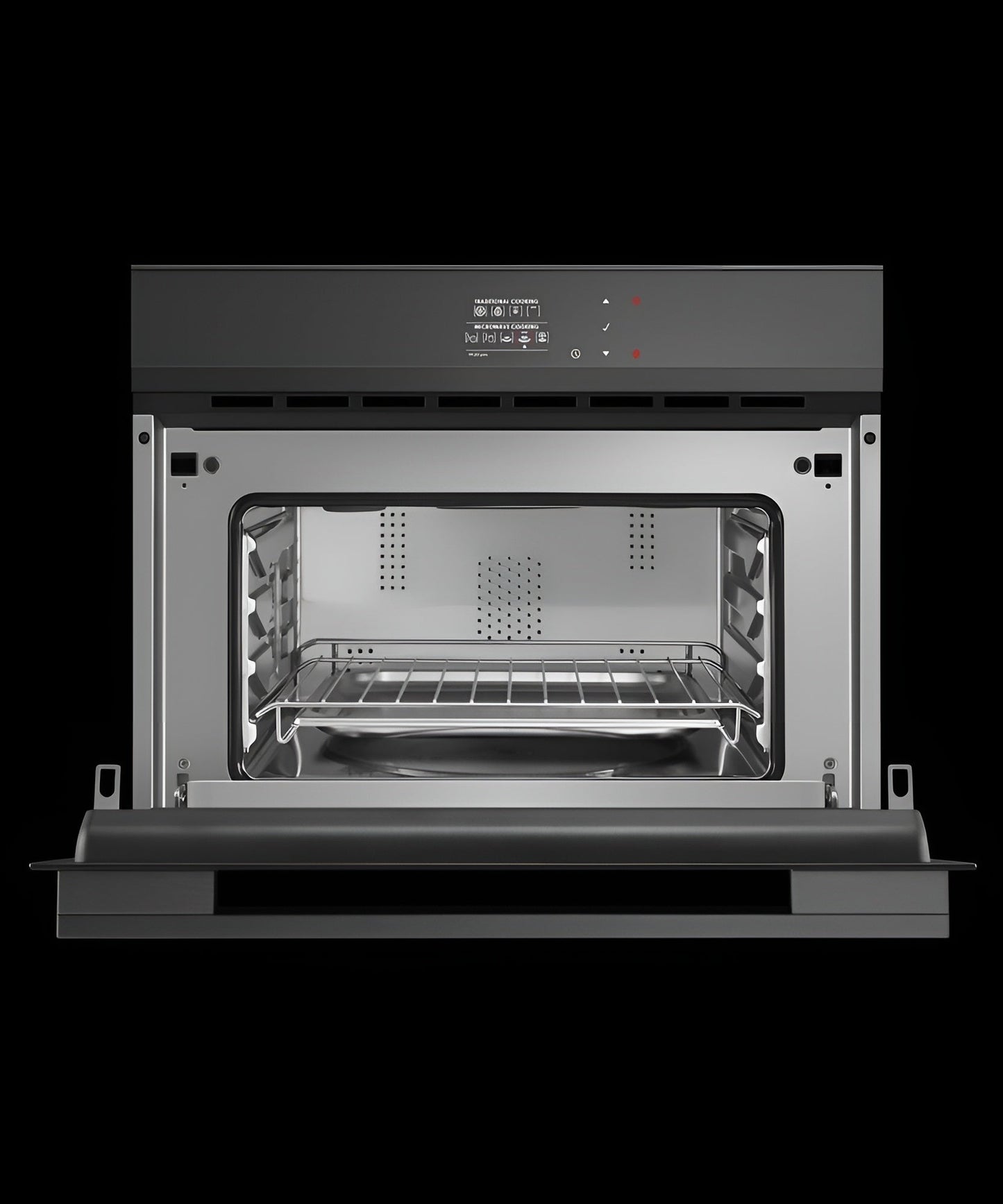 FISHER & PAYKEL OM24NDBB1 Convection Speed Oven 24? - OM24NDBB1-KT