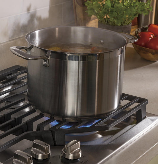 GE APPLIANCES JGP5036SLSS GE(R) 36" Built-In Gas Cooktop with 5 Burners and Dishwasher Safe Grates -JGP5036SLSS-KT