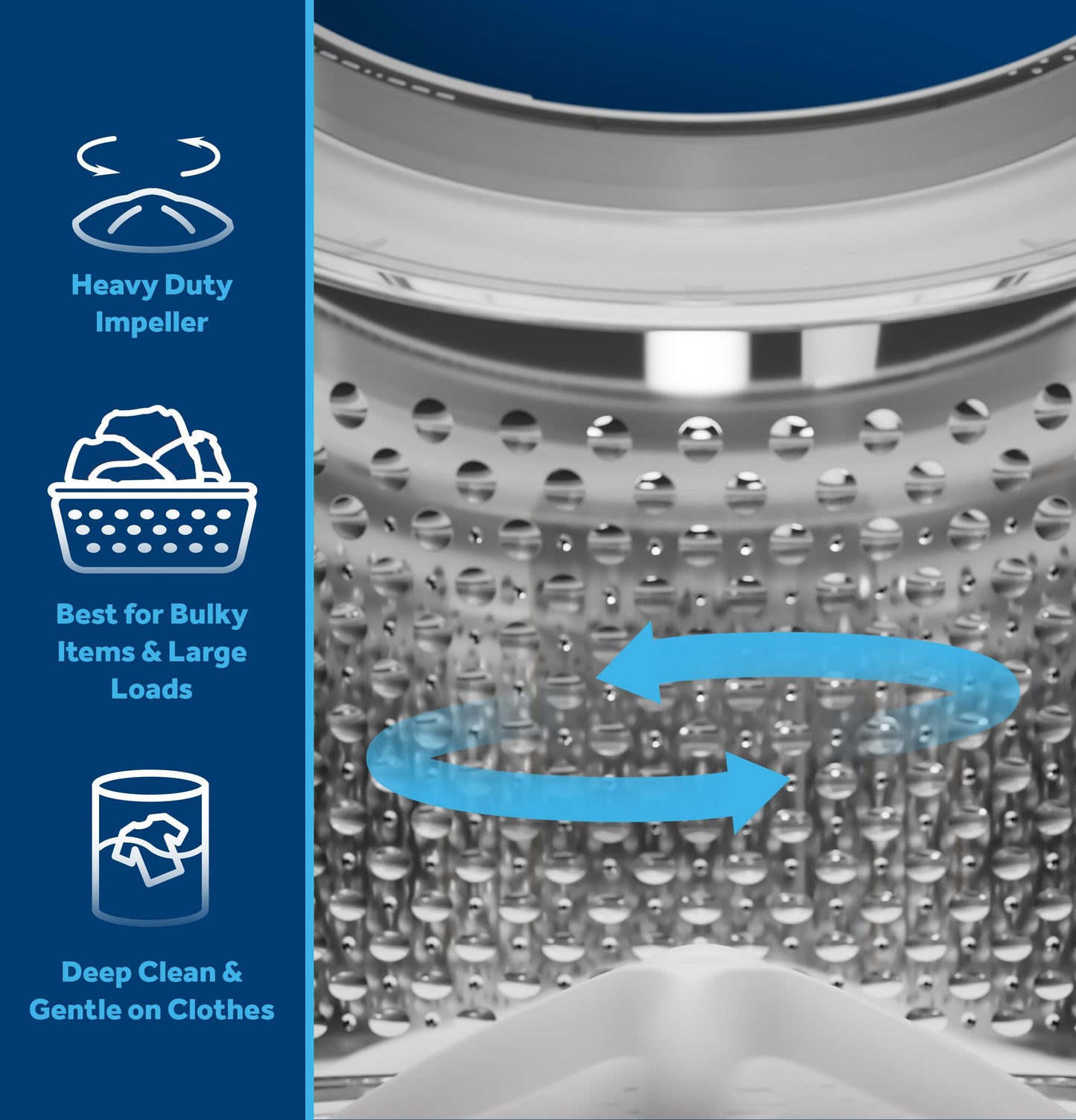 GE APPLIANCES GTW480ASWWB GE(R) 4.6 cu. ft. Capacity Washer with Stainless Steel&#x00A0;Basket,Cold&#x00A0;Plus and Wash Boost&#x200B; - GTW480ASWWB-KT