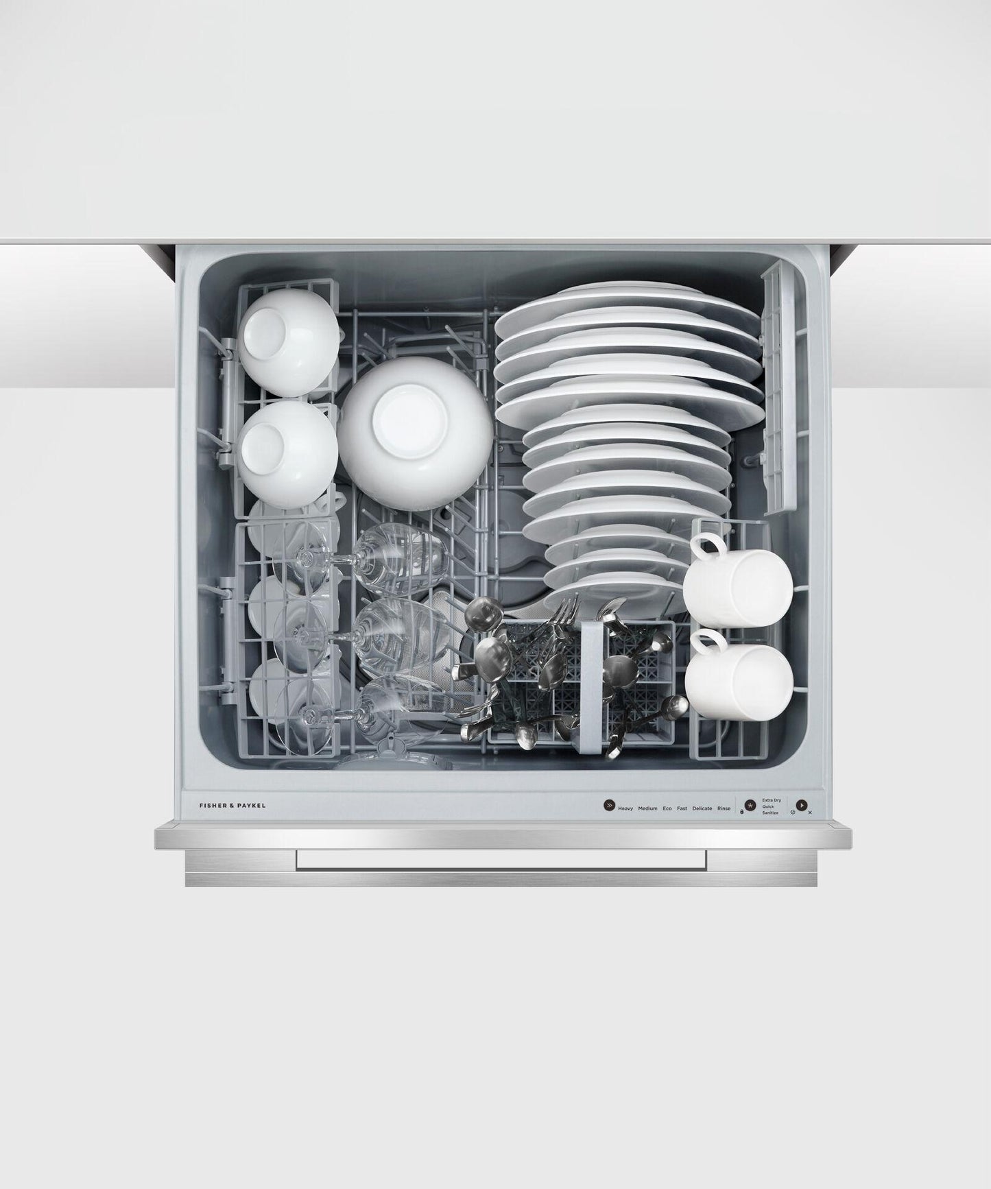 FISHER & PAYKEL DD24SDFTX9N Single DishDrawer™ Dishwasher, Tall, Sanitize - : DD24SDFTX9N