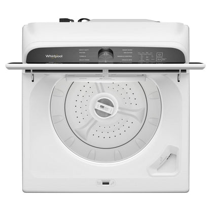 WHIRLPOOL  5.2-5.3 Cu. Ft. Whirlpool Top Load Washer with Removable Agitator - WTW6157PW-KT