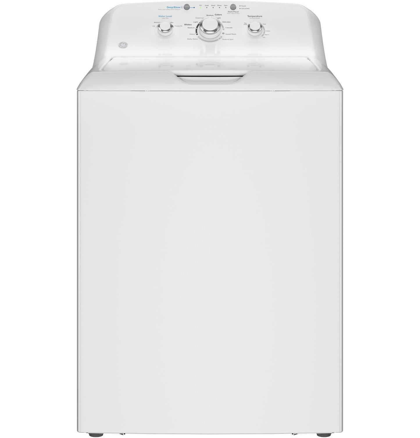 GE APPLIANCES GTW325ASWWW GE(R) 4.0 cu. ft. Capacity Washer with Stainless Steel Basket and Water Level Control&#x200B; - GTW325ASWWW-KT