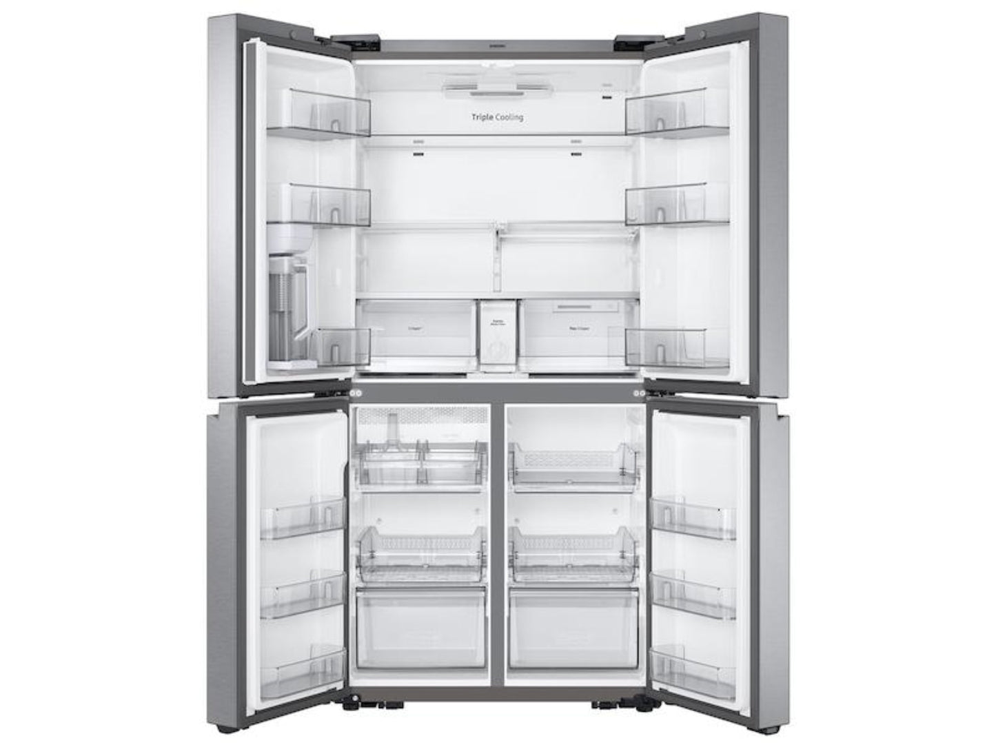 Samsung 29 cu. ft. Smart 4-Door Flex Refrigerator with Family Hub - RF29A9071SR-KT